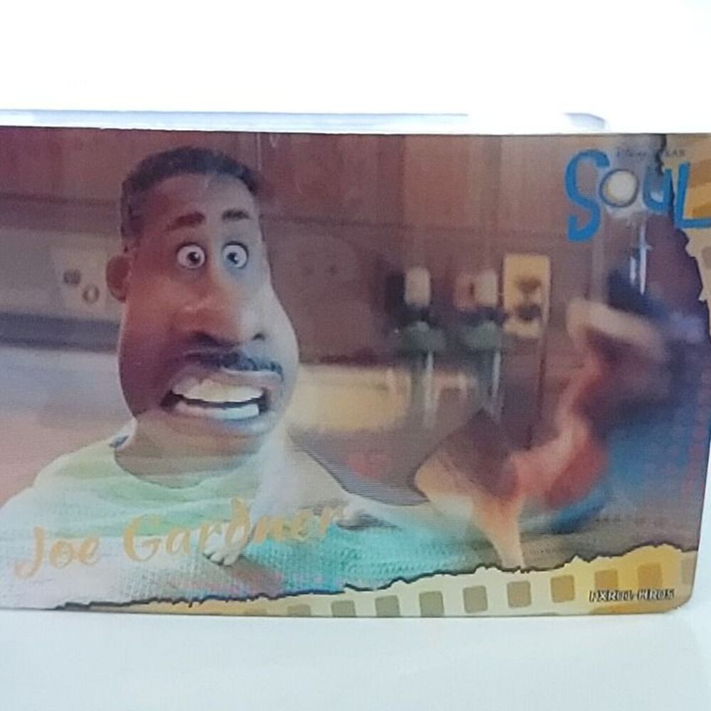 Soul Joe 3D Lenticular Phantom Disney 100 Pixar 37th Oscars Trading Card